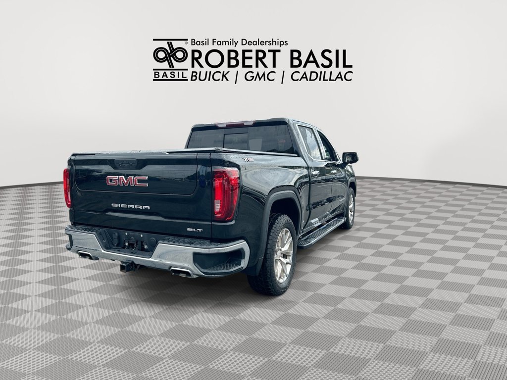 Used 2022 ONYX BLACK GMC SLT image 8
