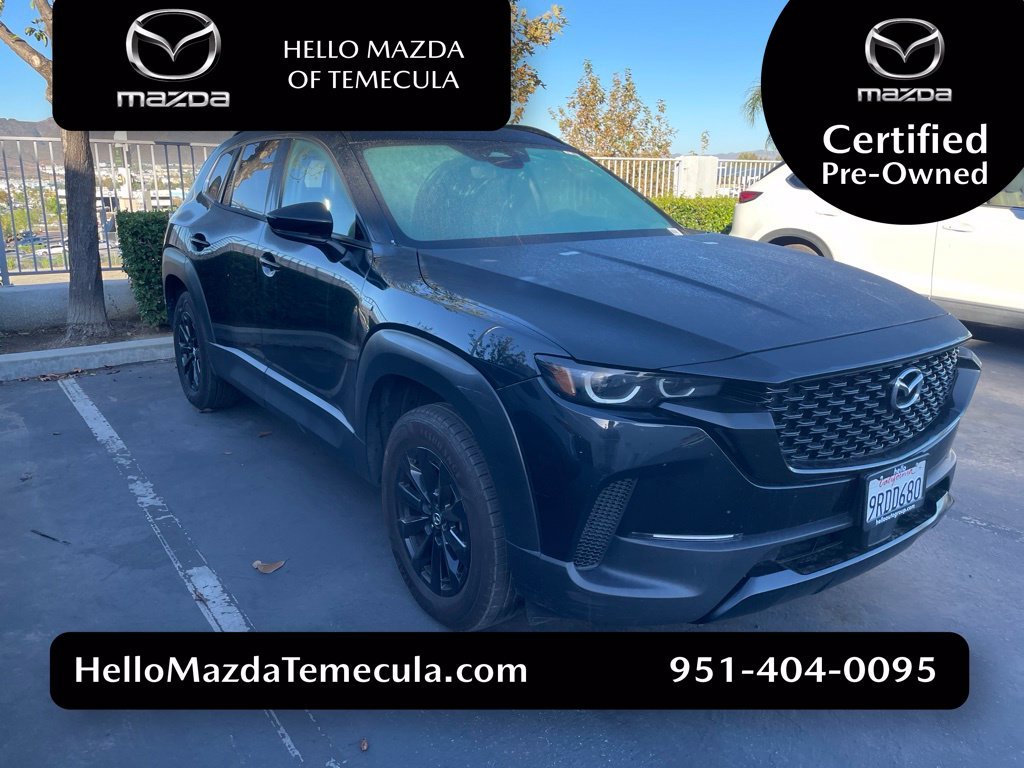 Certified Used 2025 Jet Black Mazda Premium image 1