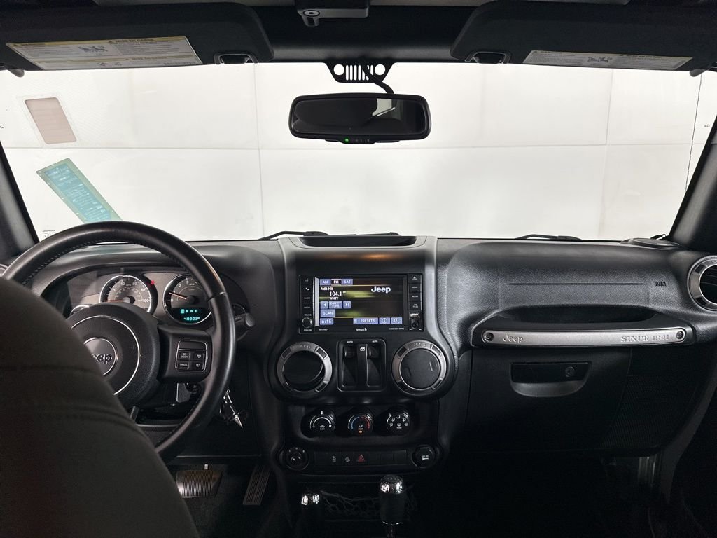 Used 2015 Silver Jeep Willys Wheeler image 2