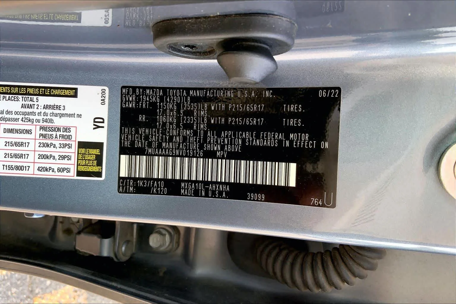 Used 2022 Celestite Toyota L image 31