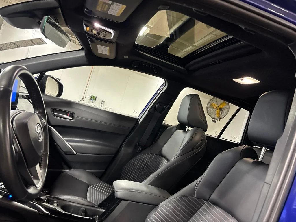 Used 2024 Blue Toyota Hybrid XSE image 25