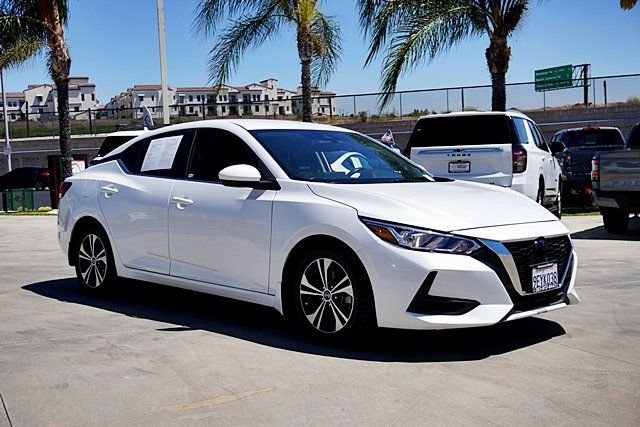 Used 2023 White Nissan SV image 1