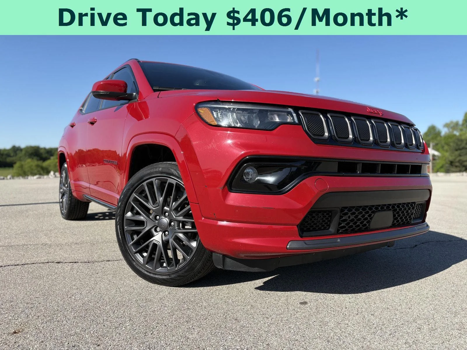 Used 2022 Redline Pearlcoat Jeep (RED) Edition image 2