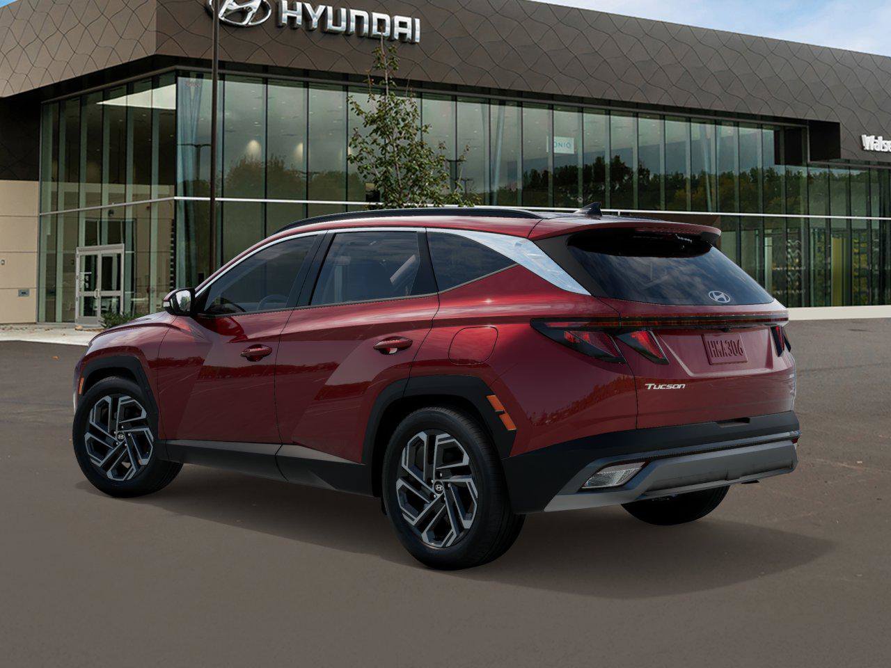 New 2026 Ultimate Red Hyundai SEL Plus AWD image 6