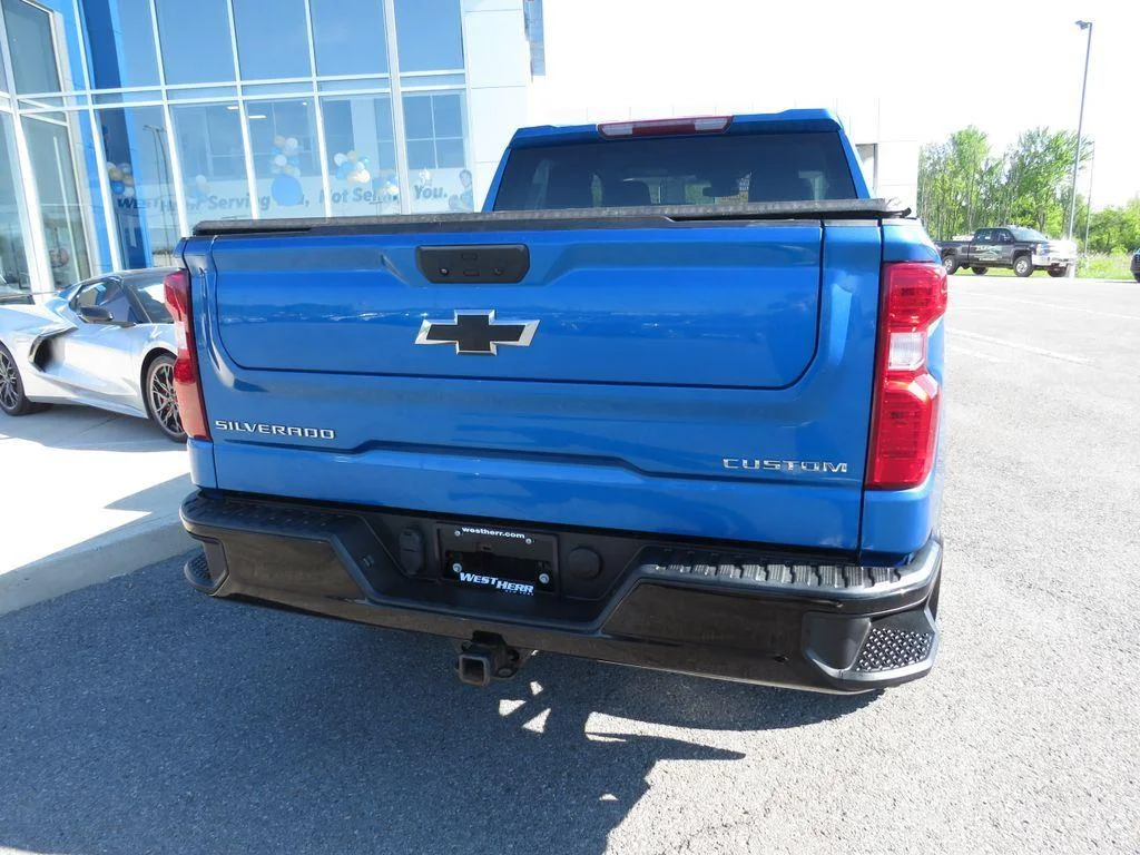 Used 2022 Glacier Blue Metallic Chevrolet Custom Trail Boss image 10