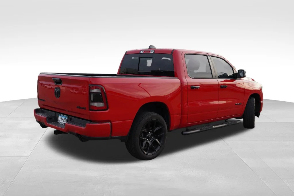 Certified Used 2024 Flame Red Clearcoat Ram Laramie image 3