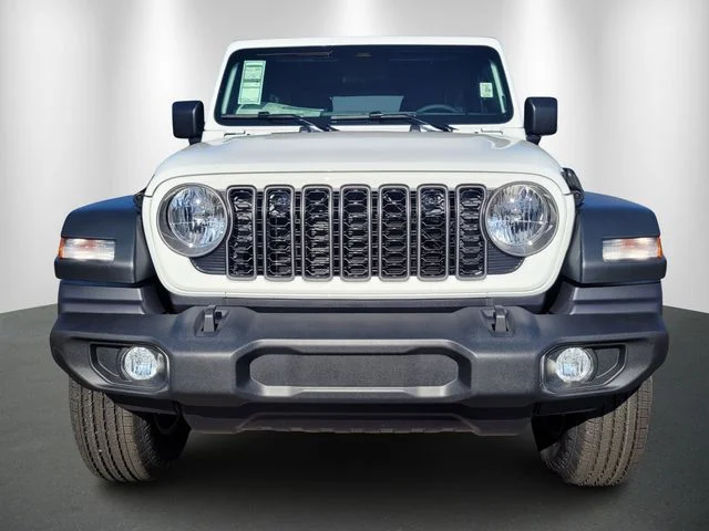 New 2026 Bright White Clear-Coat Exterior Paint Jeep Sport S image 2