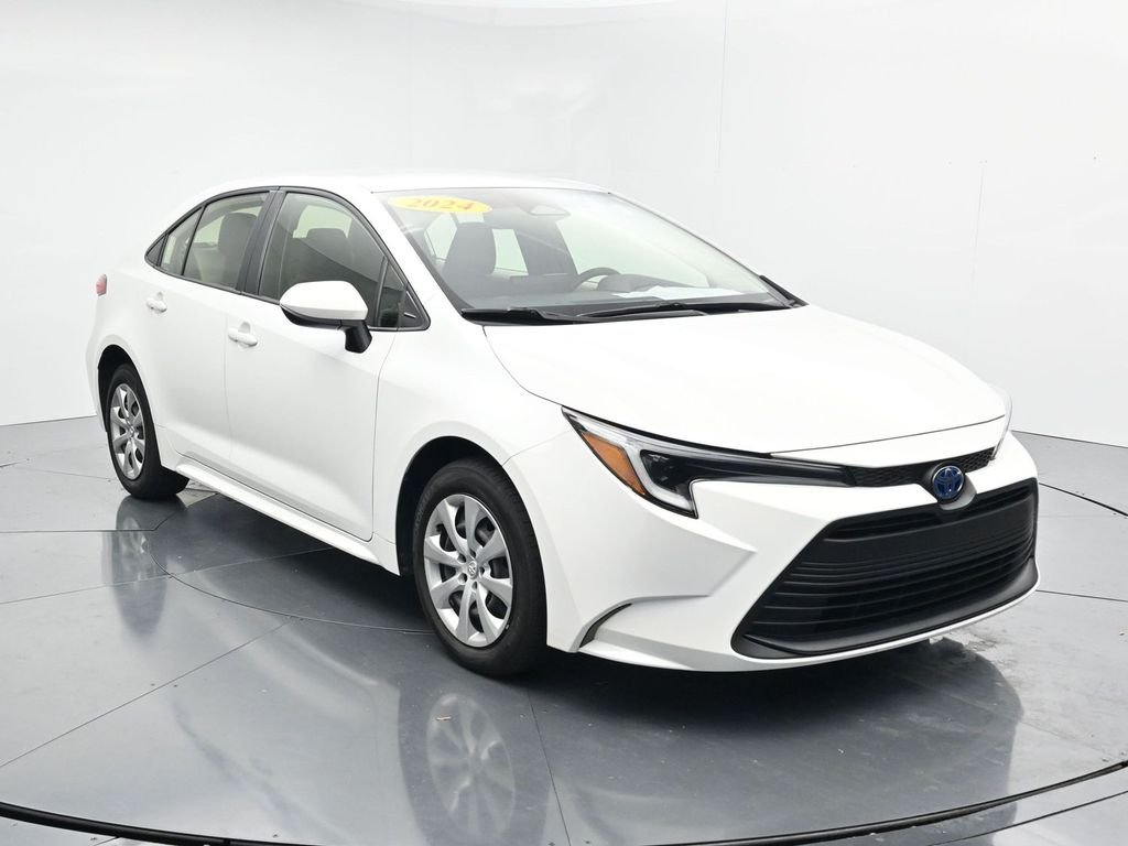 Used 2024 White Toyota LE image 2