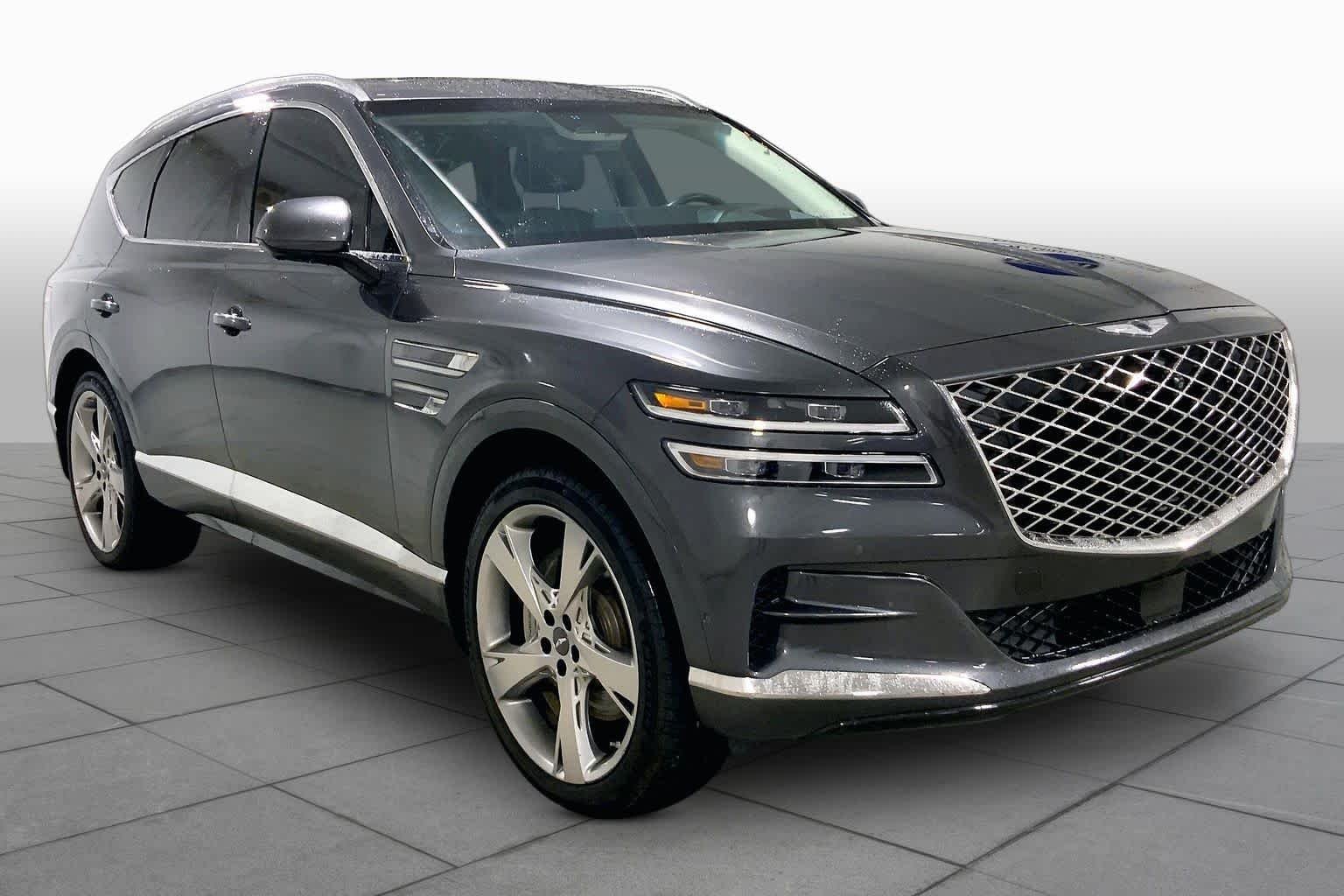 Used 2021 GENESIS GV80 Advanced+ with VIN KMUHCESC1MU073906 for sale in Kansas City
