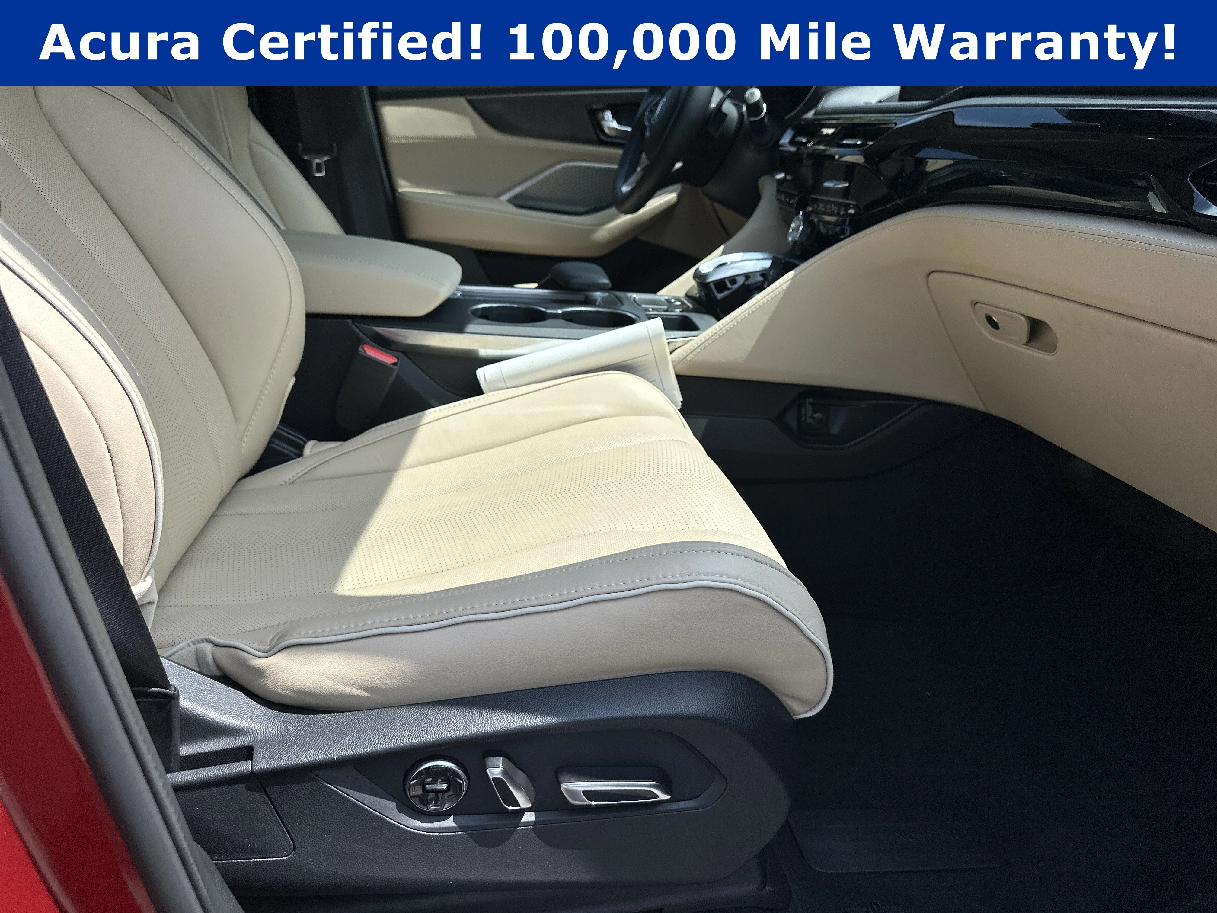 Certified Used 2023 Performance Red Pearl Acura SH-AWD ADVANCE image 50