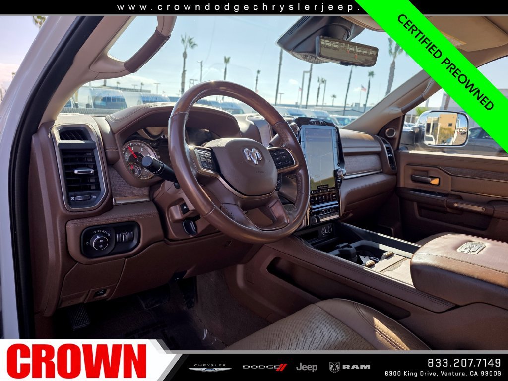 Certified Used 2021 White Ram Limited Longhorn image 20