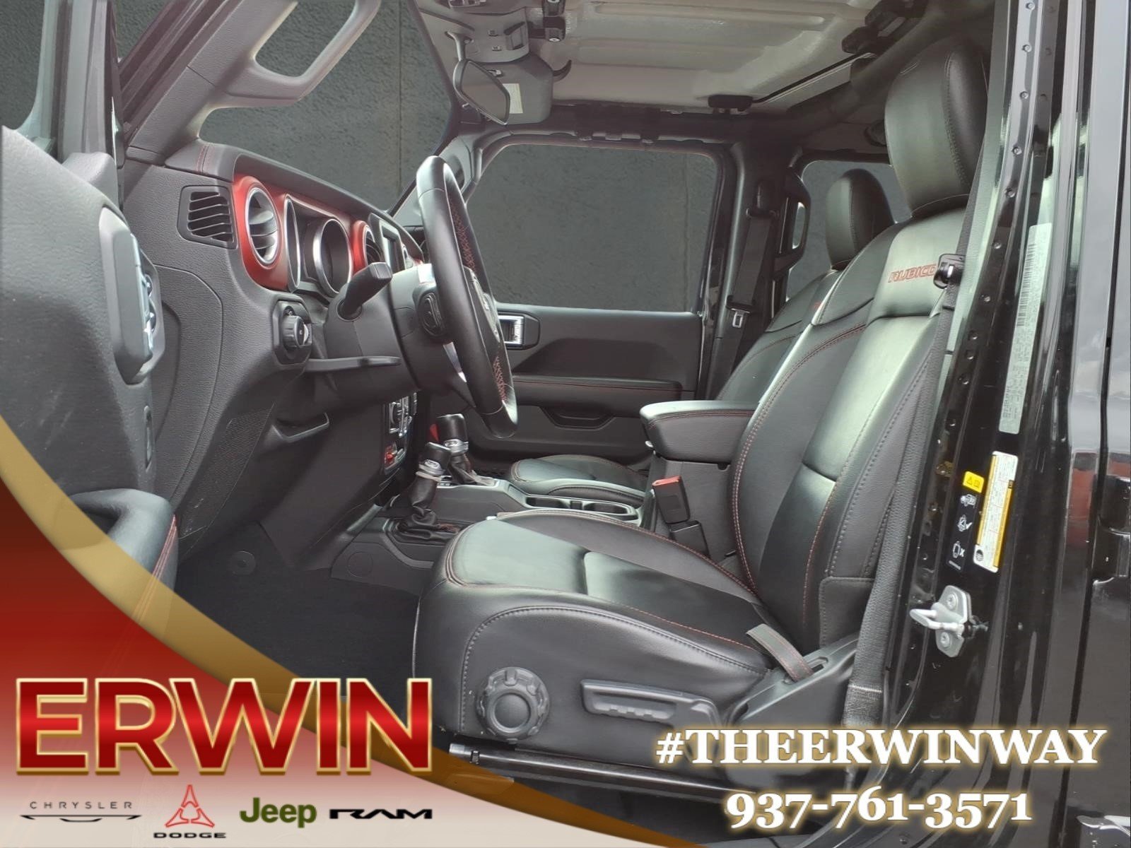 Used 2020 Black Clear Coat Jeep Rubicon image 13