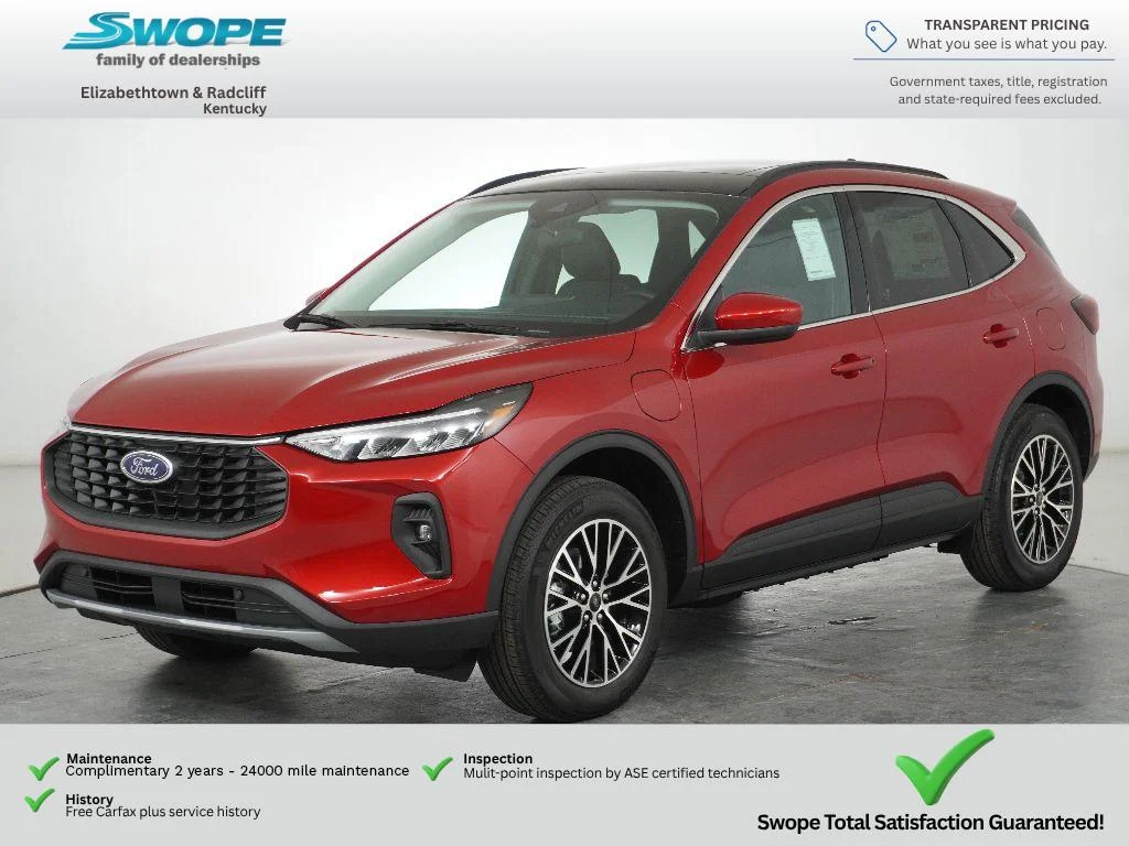 New 2026 Rapid Red Metallic Tinted Clearcoat Ford Plug-in Hybrid image 10