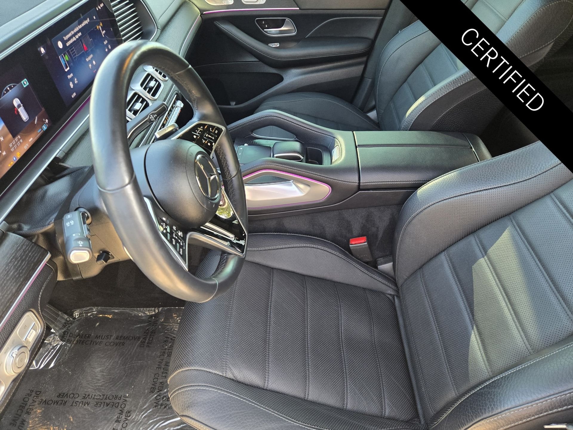 Certified Used 2024 Cirrus Silver Metallic Mercedes-Benz GLE 450 image 3
