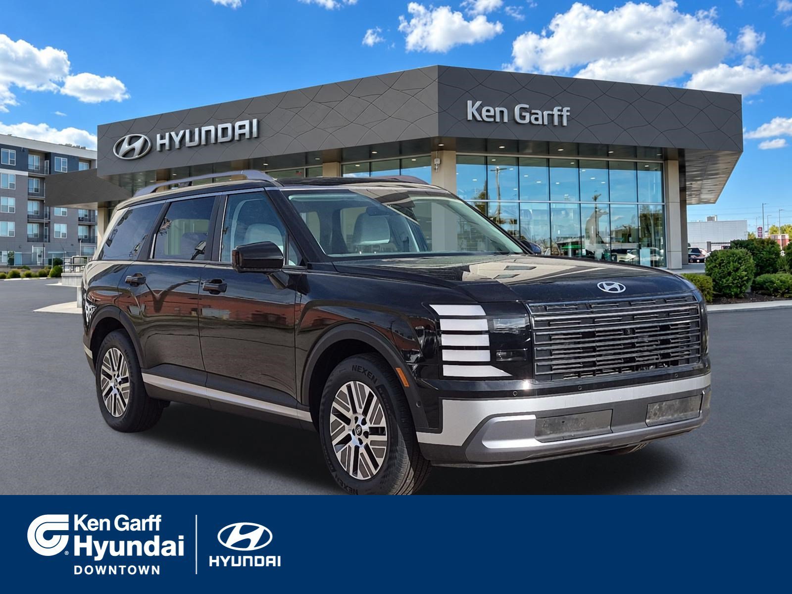 New 2026 Abyss Black Pearl Hyundai SEL Premium 8P image 1
