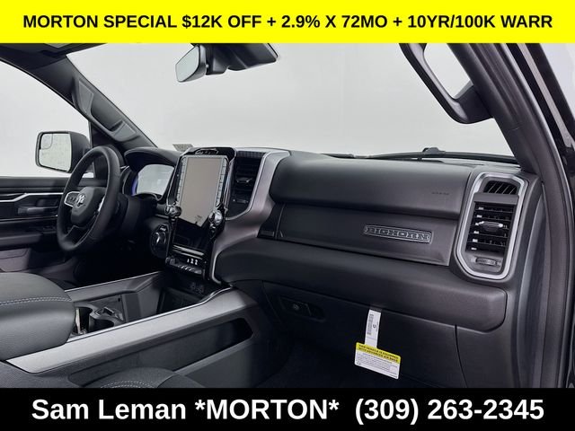 New 2026 Diamond Black Crystal Pearl-Coat Exterior Paint Ram Big Horn/Lone Star image 28