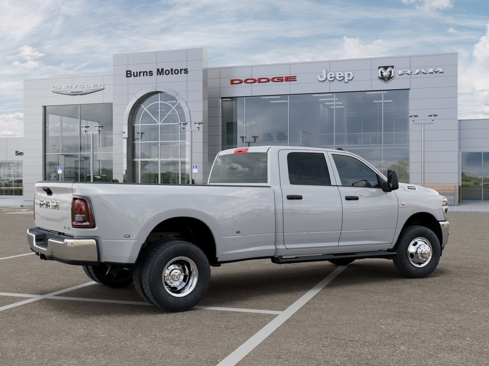 New 2026 Bright White Clear-Coat Exterior Paint Ram Tradesman Dually image 30