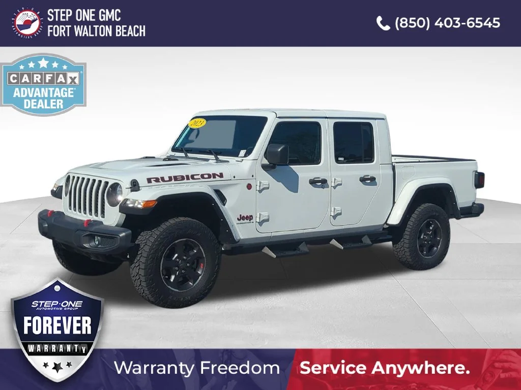 Used 2023 White Jeep Rubicon image 2