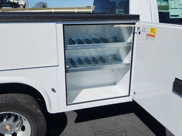 New 2025 Summit White Chevrolet Work Truck image 38