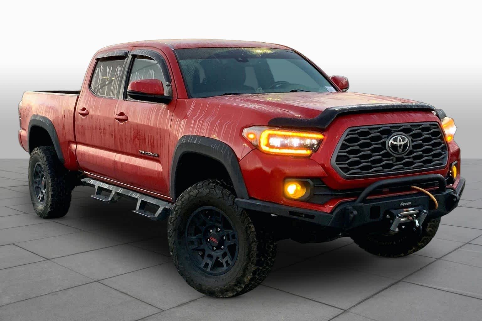 Used 2022 Barcelona Red Metallic Toyota TRD Off Road image 3