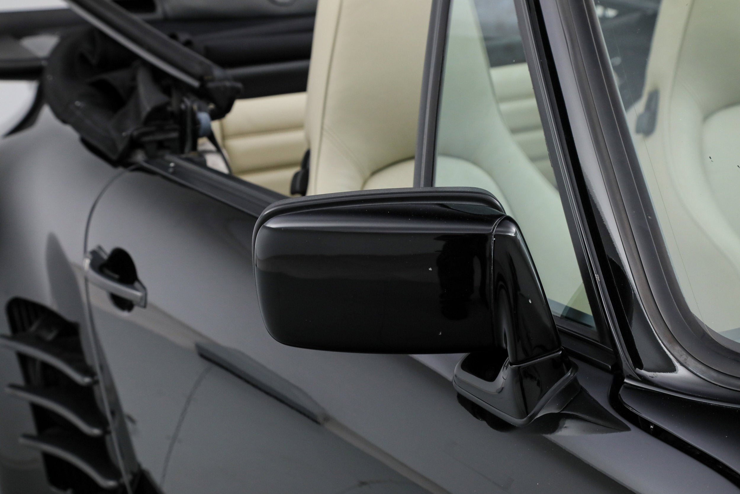 Used 1989 Black Porsche Turbo Cabriolet Slantnose image 58