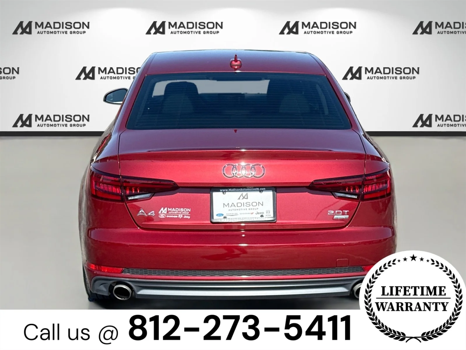 Used 2018 Matador Red Metallic Audi Premium image 6