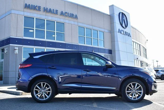 Certified Used 2021 Fathom Blue Pearl Acura Technology Package image 4