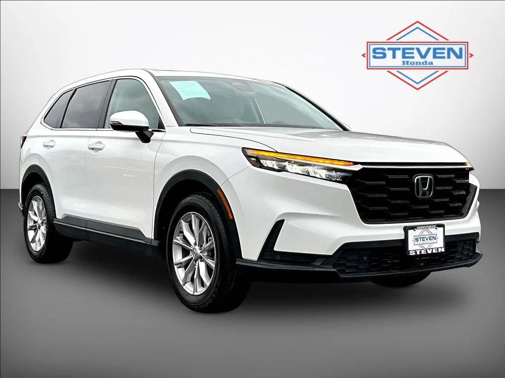 Used 2023 Platinum White Pearl Honda EX-L image 1