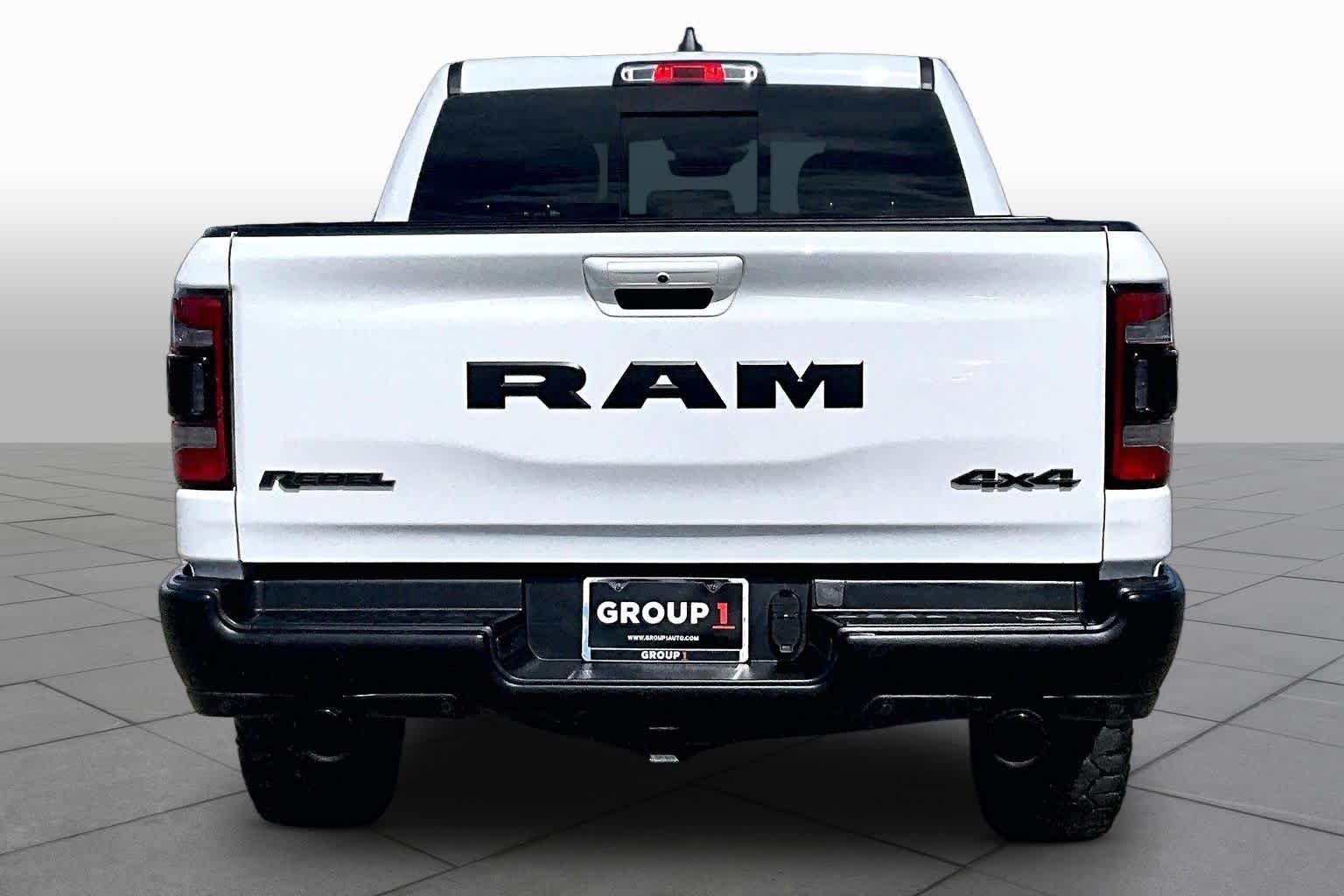 Used 2021 Bright White Clearcoat Ram Rebel image 5