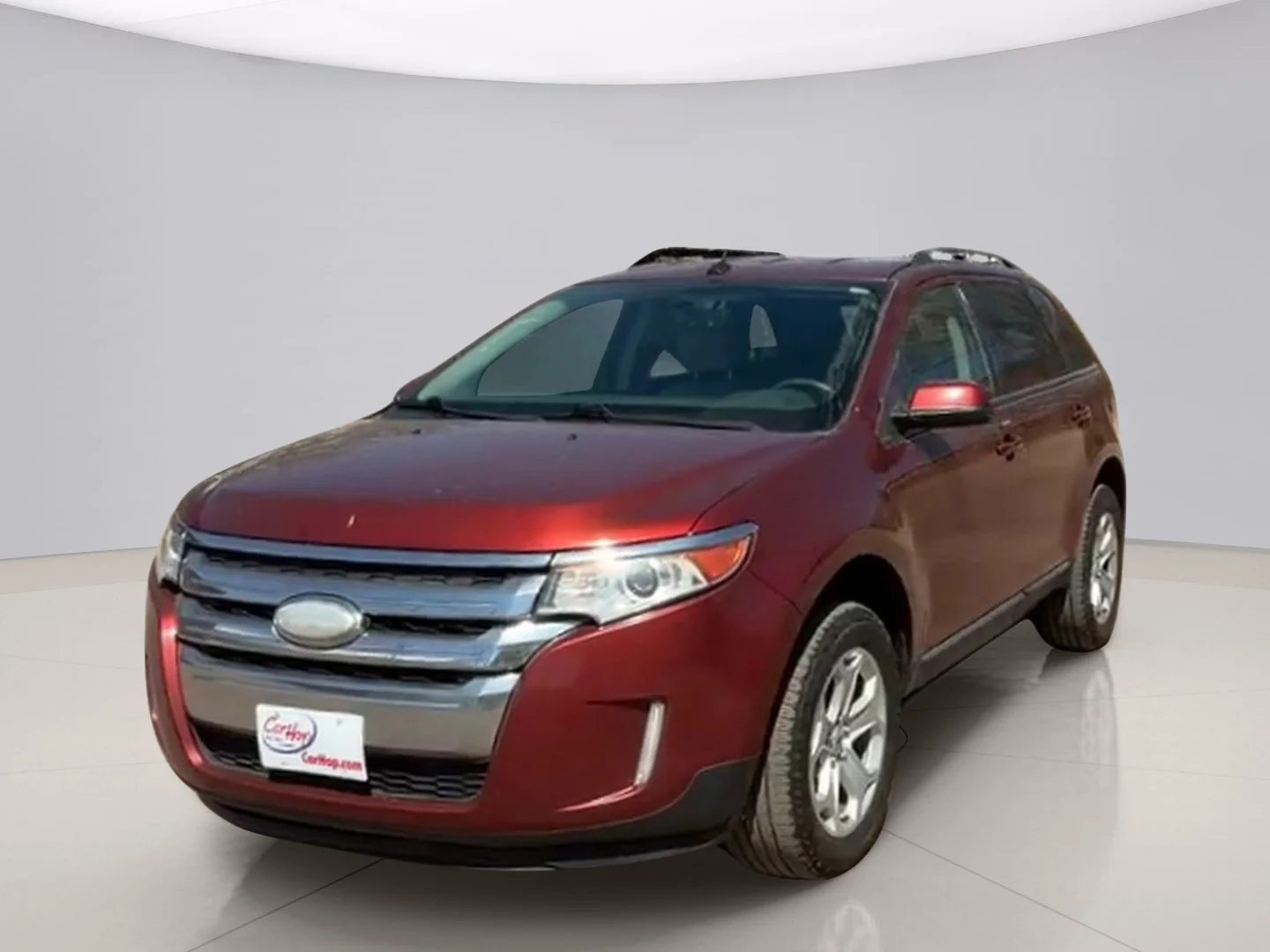 Used 2014 Burgundy Ford SEL image 1