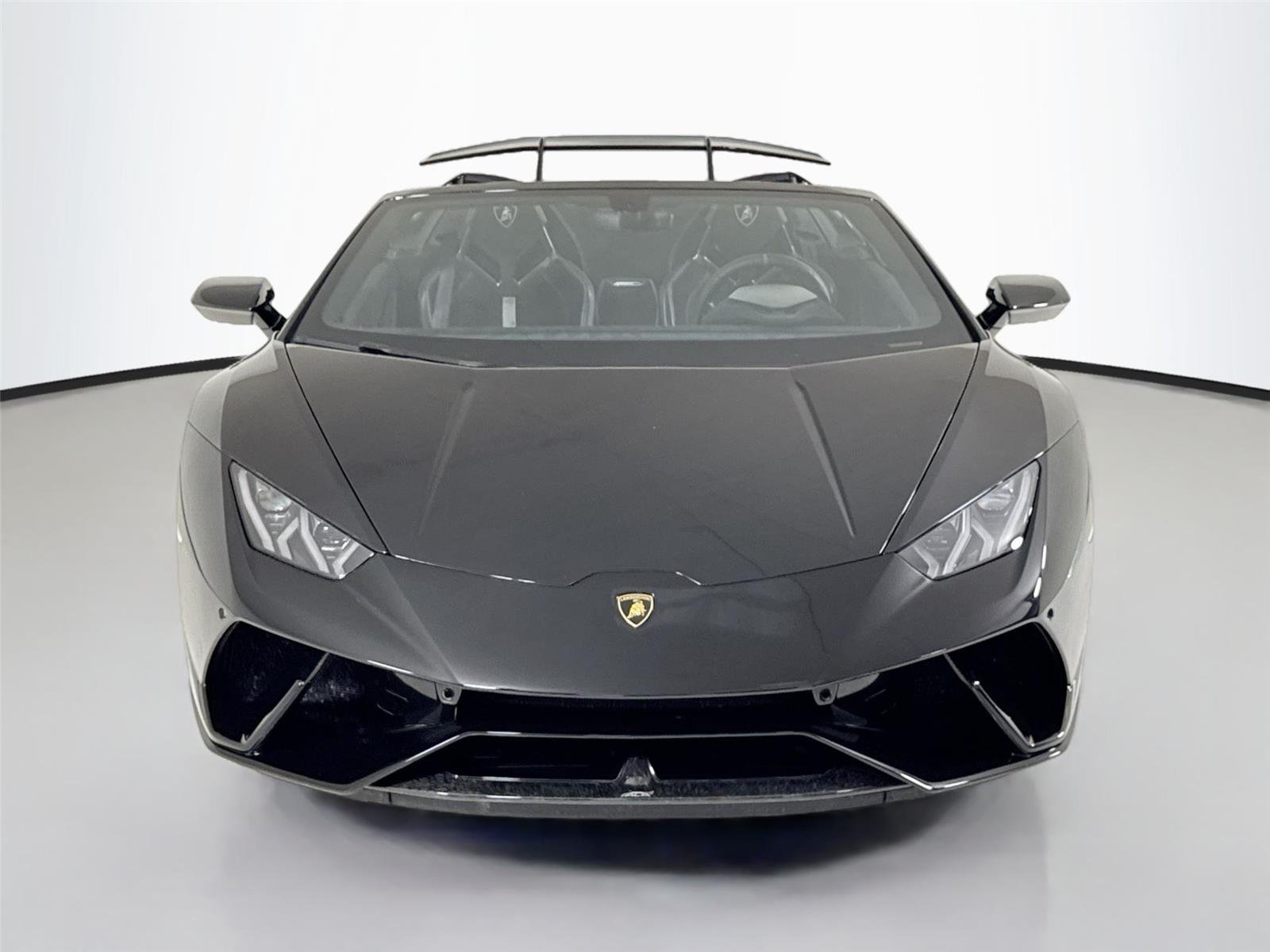 Used 2018 Nero Noctis Lamborghini Performante Spyder | Carbon Buckets | Branding Pkg image 11