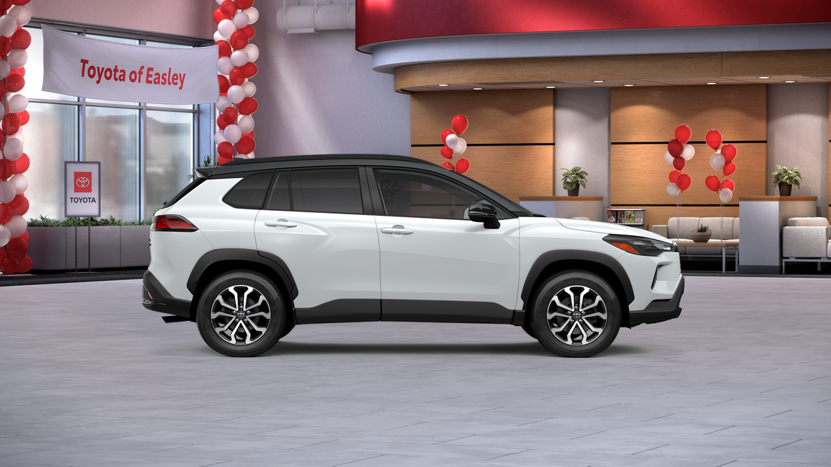 New 2026 Wind Chill Pearl with Jet Black roof Toyota Hybrid SE image 12