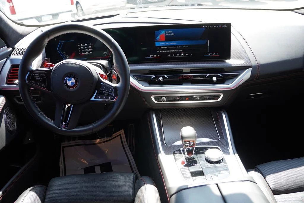 Used 2024 Frozen Black Metallic BMW Label image 24