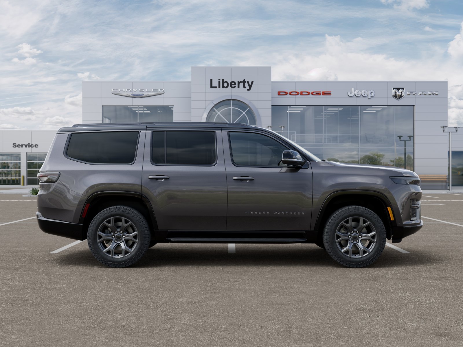 New 2026 Baltic-Gray Metallic Clear-Coat Exterior Paint Jeep Upland image 54