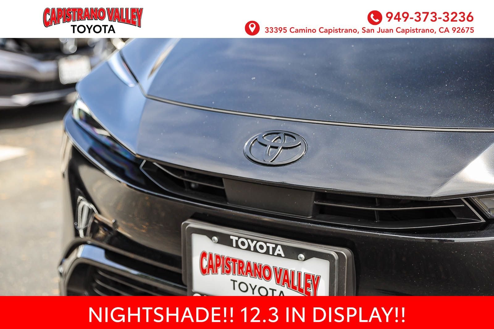 Certified Used 2025 MIDNIGHT BLACK METALLIC Toyota Nightshade image 11
