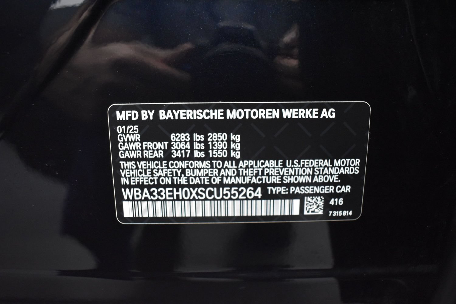 Used 2025 Black BMW 740i xDrive image 23