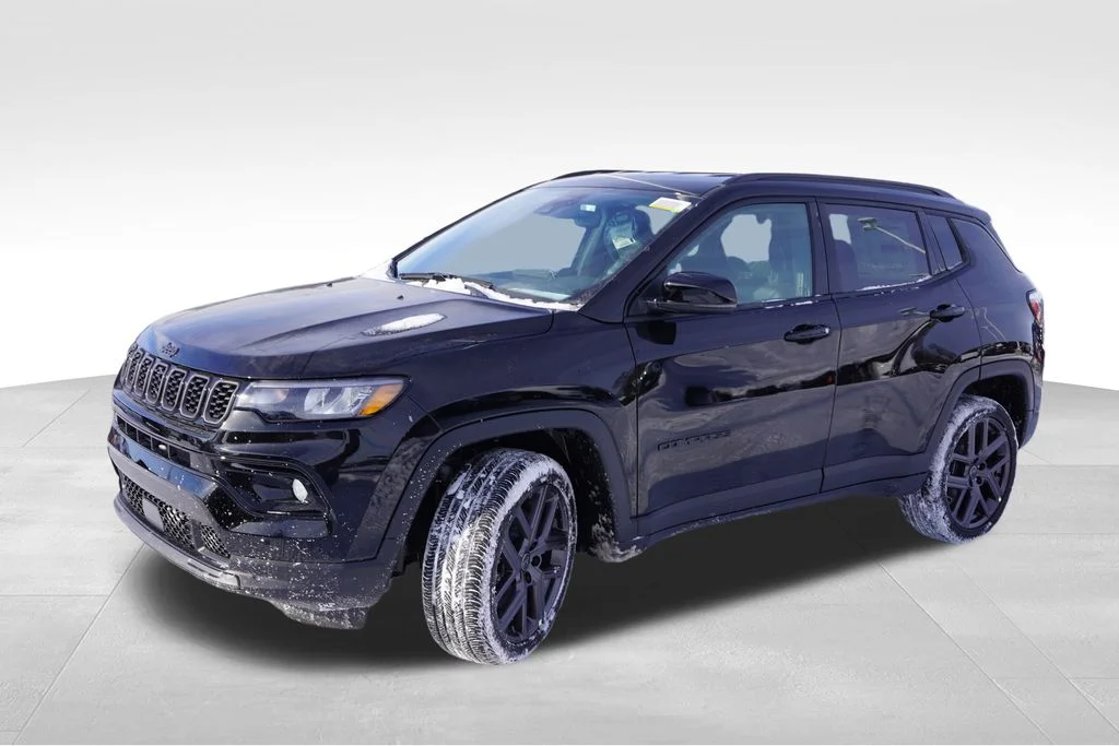 New 2026 Diamond Black Crystal Pearlcoat Jeep Limited image 7