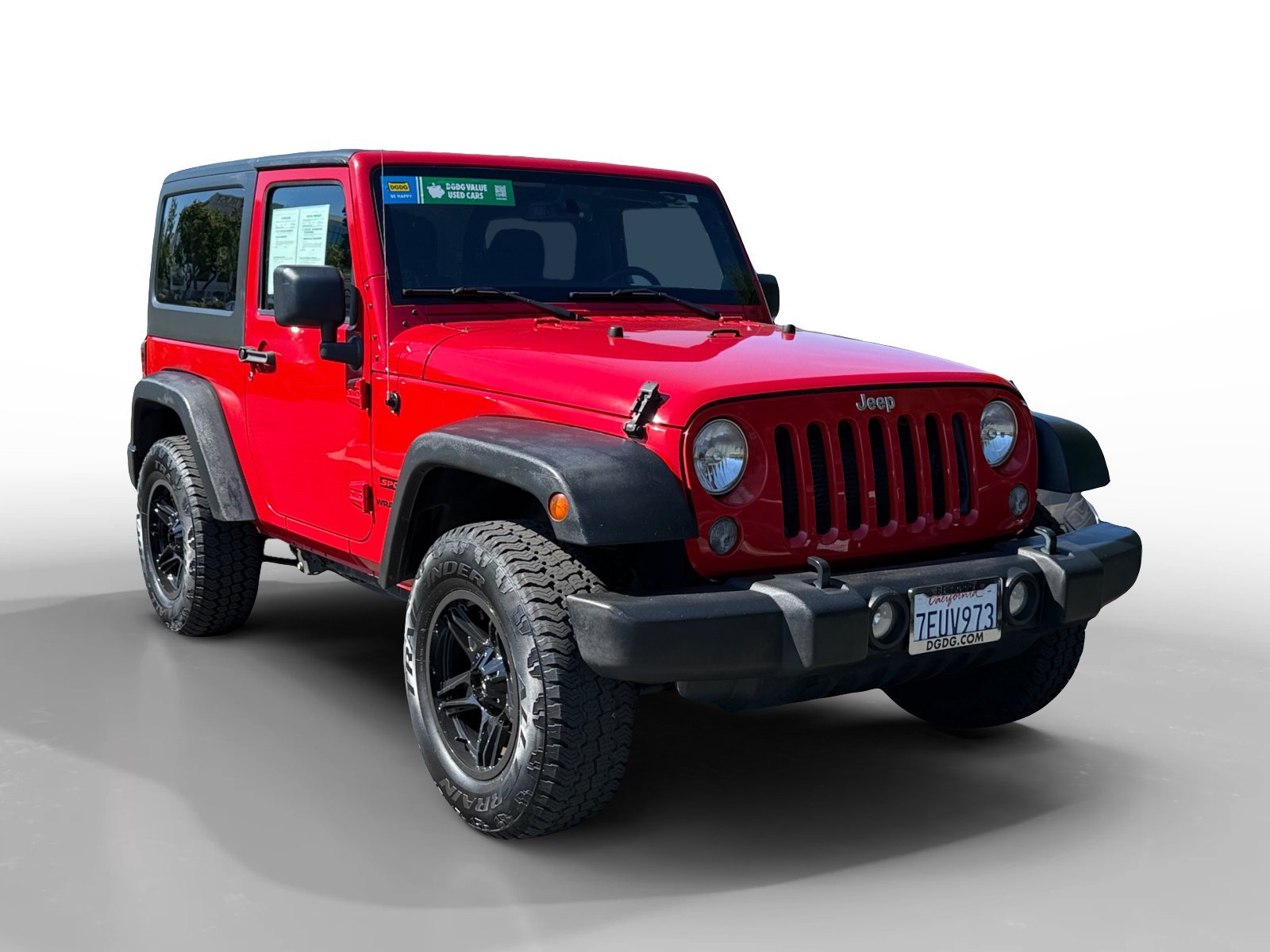 Used 2014 Flame Red Clearcoat Jeep Sport image 7