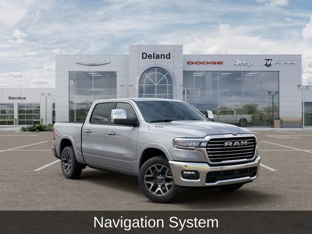New 2026 Billet Silver Metallic Clear-Coat Exterior Paint RAM Laramie image 5