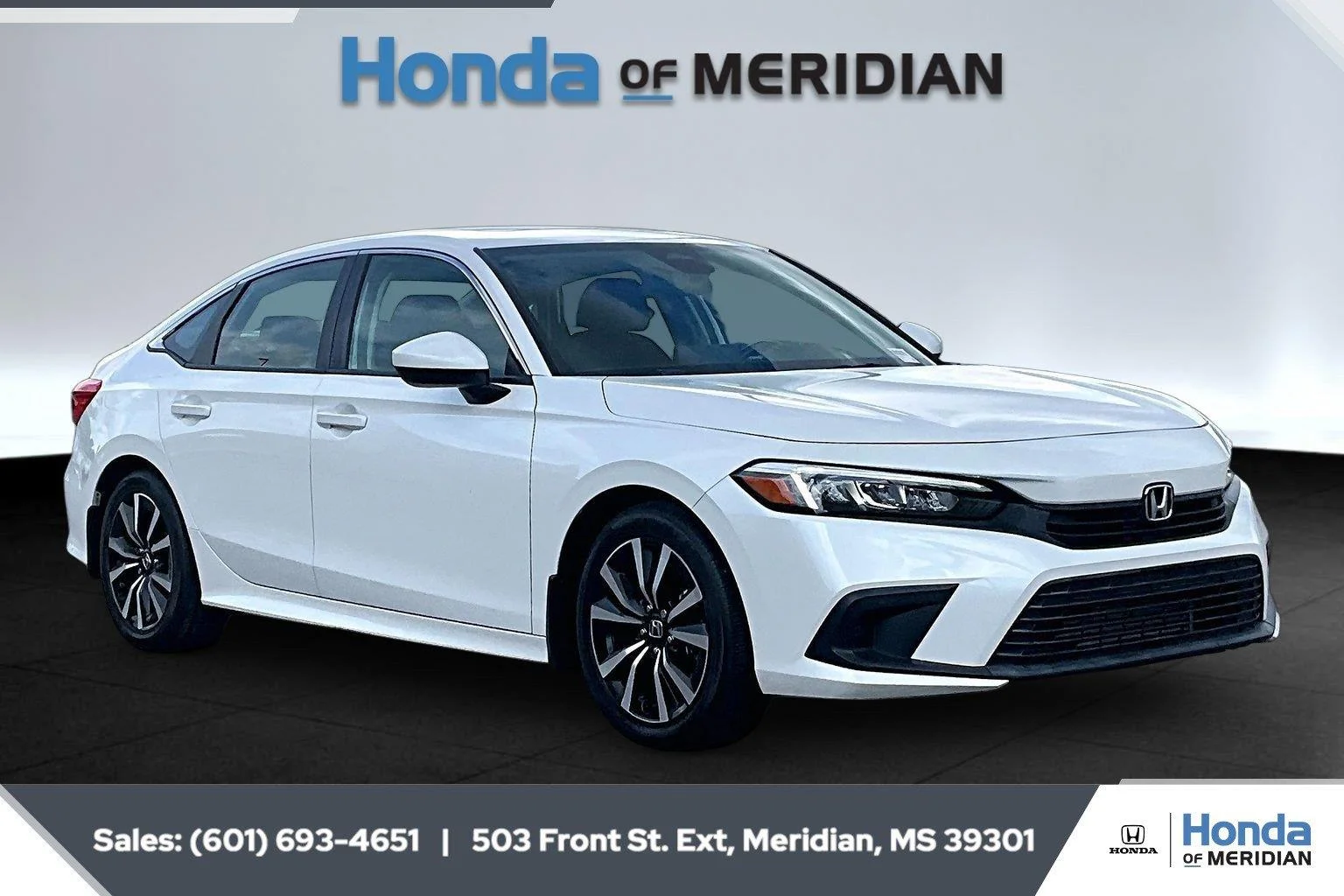 Used 2022 Platinum White Pearl Honda EX image 1