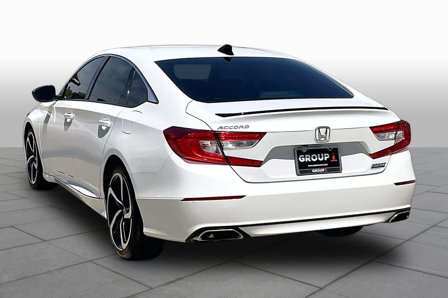 Used 2021 Platinum White Pearl Honda Sport SE image 12