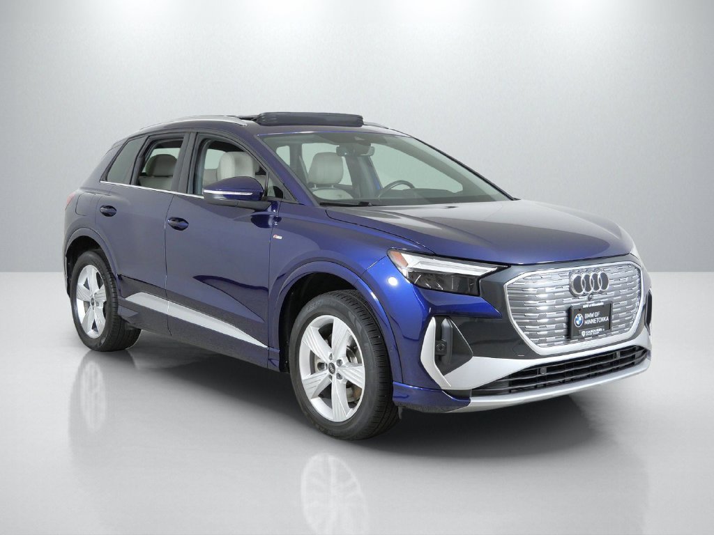 Used 2024 Blue Audi Premium Plus image 8