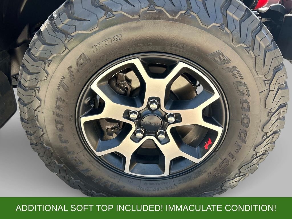 Used 2020 Red Jeep Unlimited Rubicon image 12