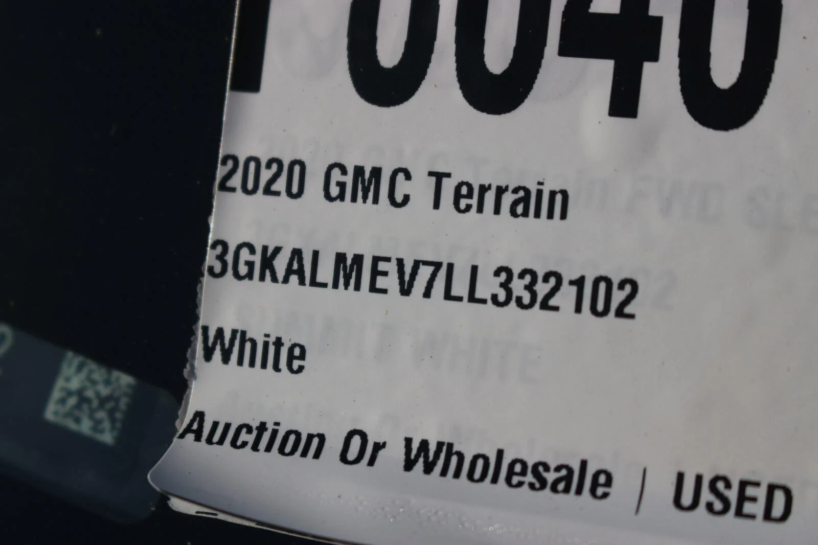 Used 2020 SUMMIT WHITE GMC SLE image 38