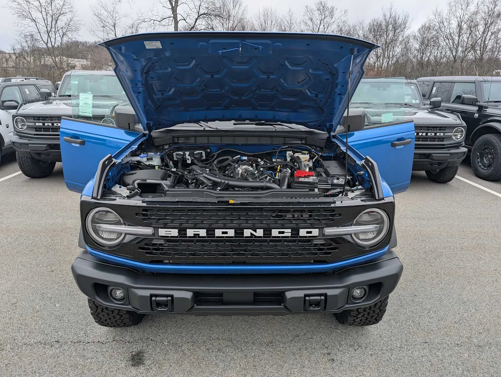 New 2025 Velocity Blue Metallic Ford Badlands® image 10