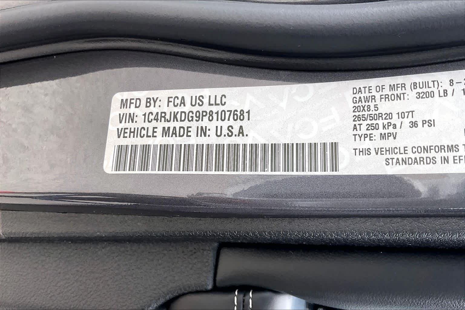 Used 2023 Baltic Gray Metallic Clearcoat Jeep Overland image 35