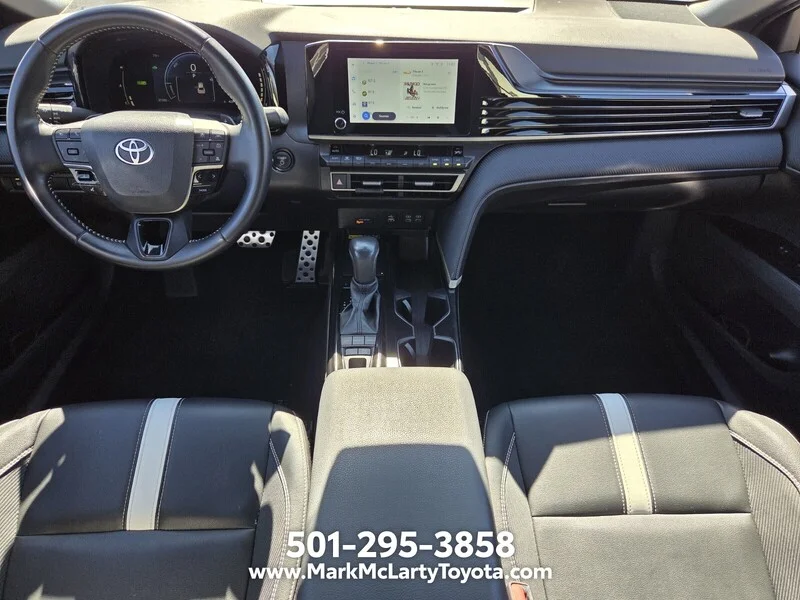 Used 2025 Midnight Black Metallic TOYOTA SE image 12