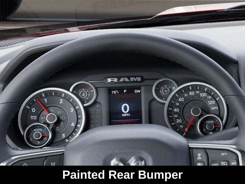 New 2026 Flame Red Clear-Coat Exterior Paint RAM Big Horn image 19