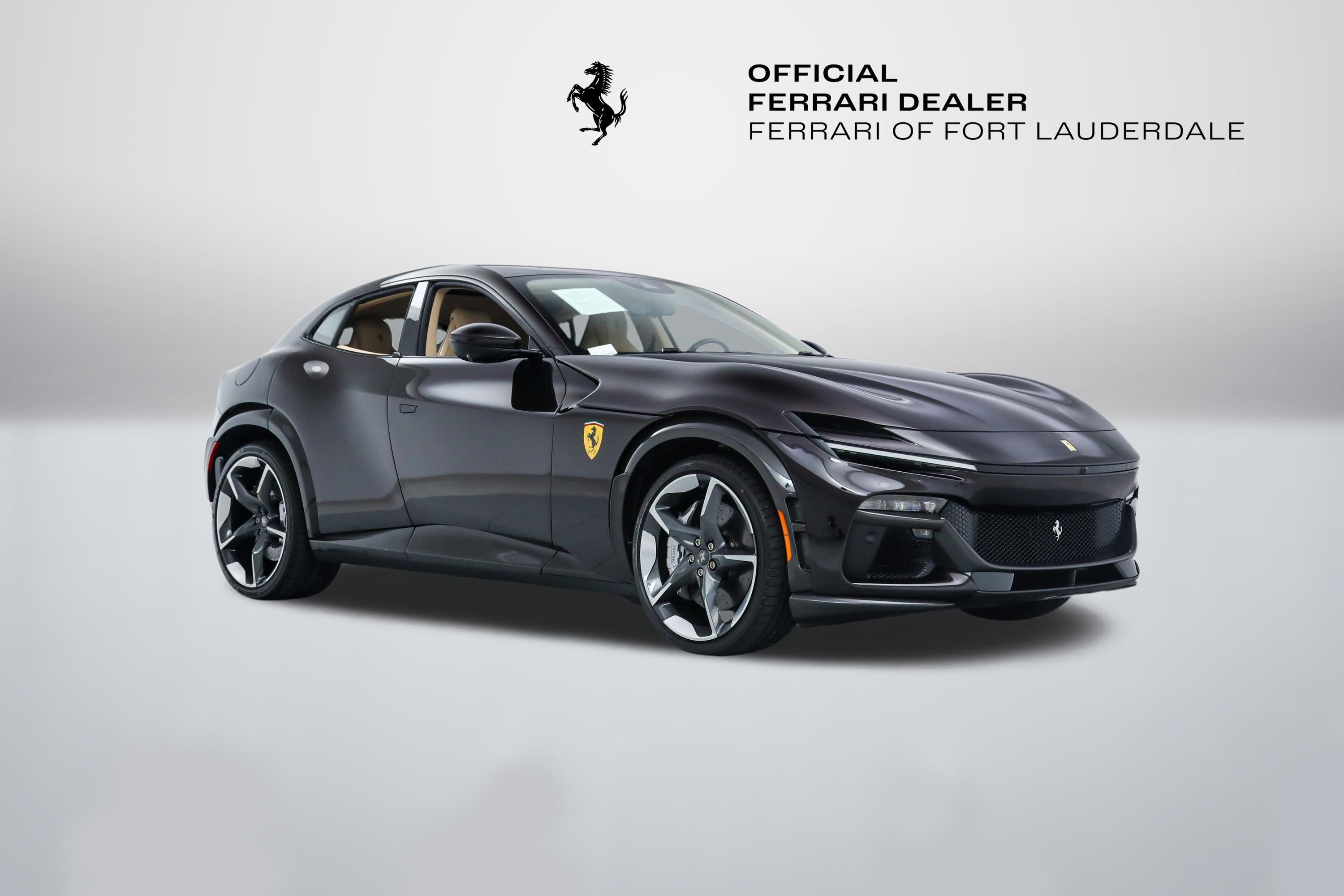 Certified Used 2025 Nero Purosangue Ferrari  image 11
