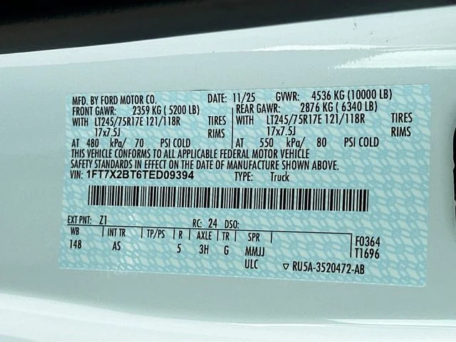 New 2026 Oxford White Ford XL image 19